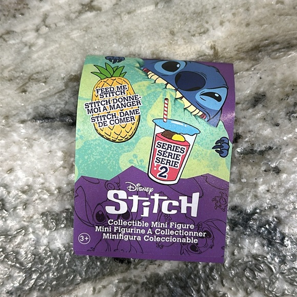 BNIP Stitch Feed Me Mini Figures Series 2 - Stitch Eating Taco & Angel Lot - Picture 7 of 7